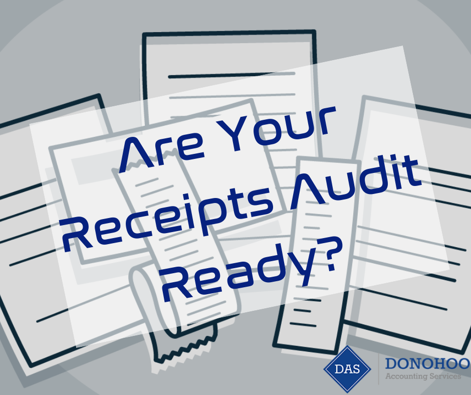 Are Your Business Receipts Audit Ready?