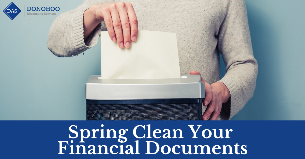 Spring Clean Your Financial Documents